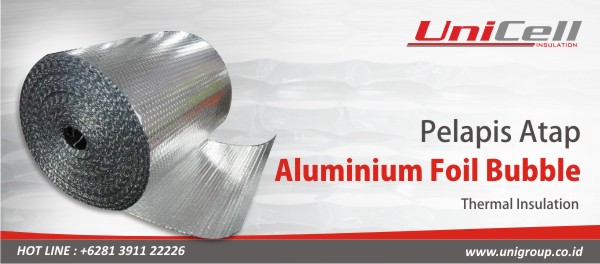 Pelapis Atap Aluminium Foil Bubble